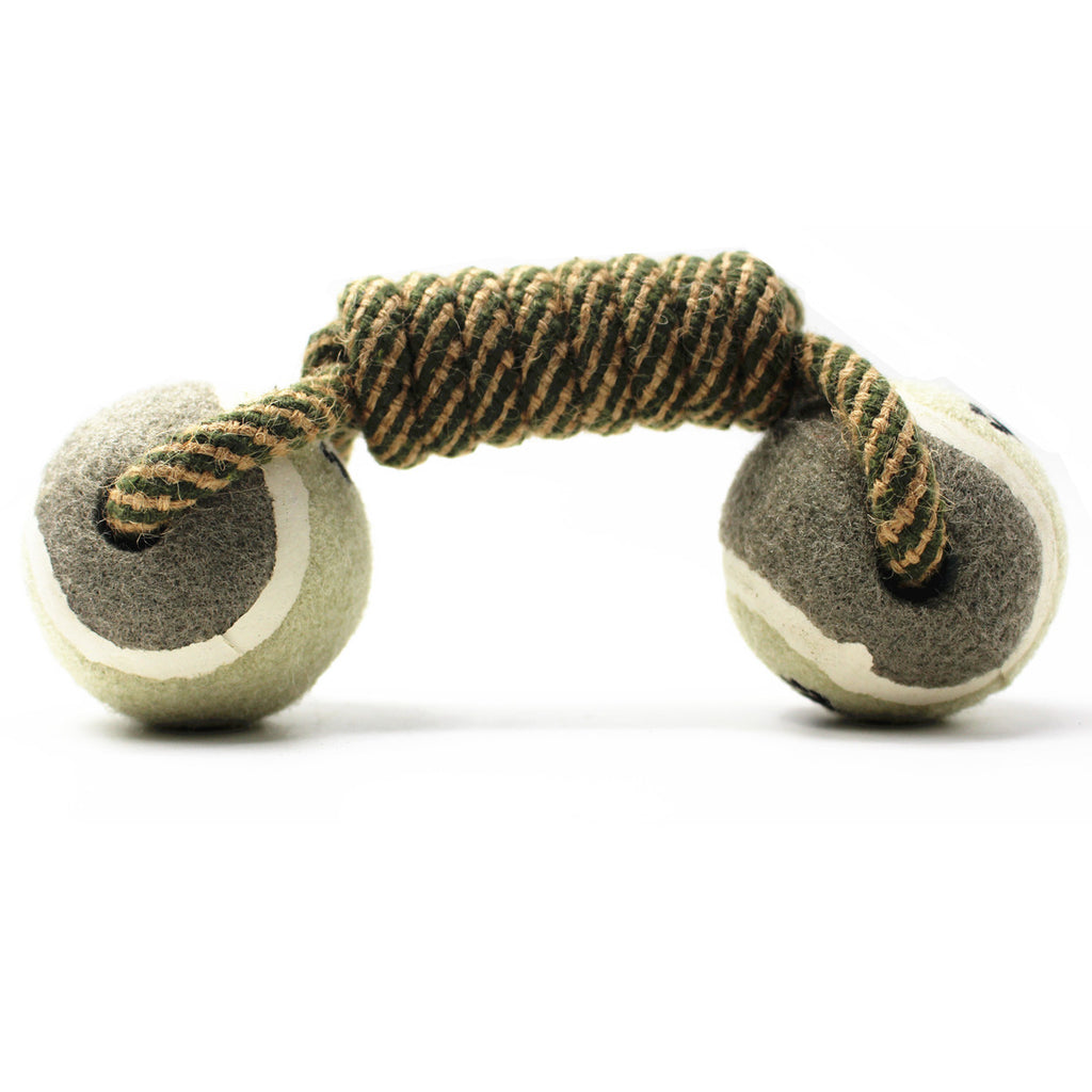 Rope Dumbbell Tug Toy for Dogs