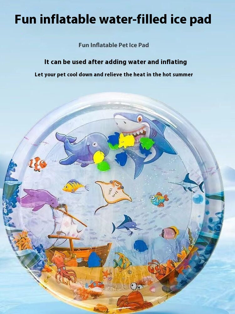 Water-Filled Pet Play Mat