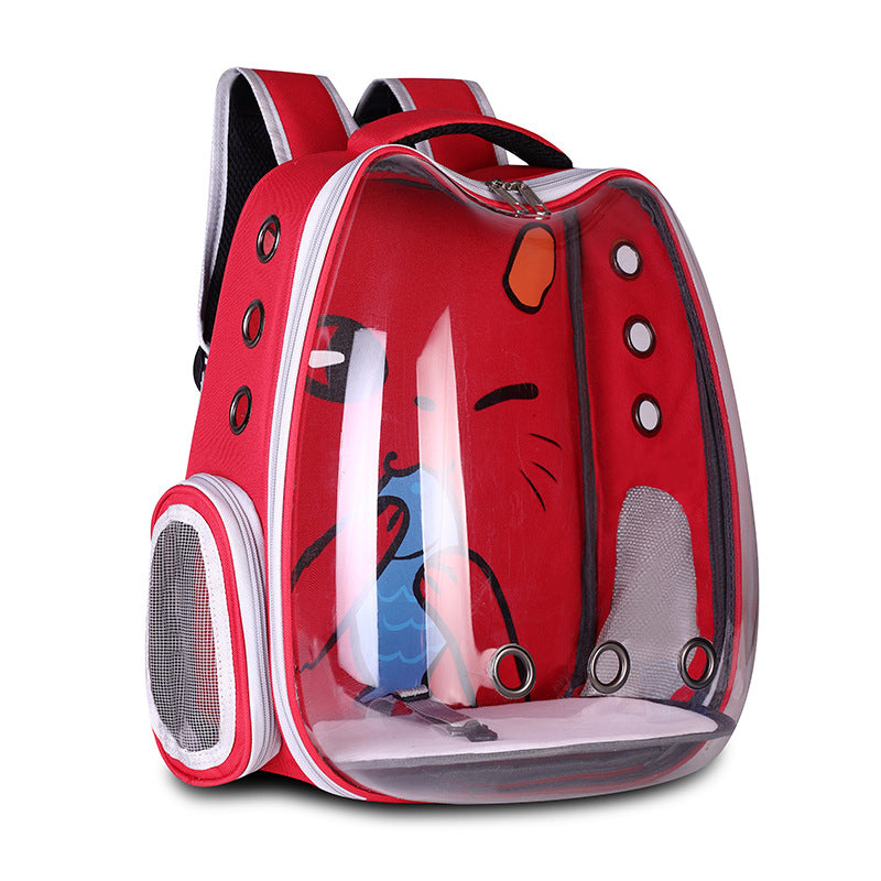 Hard-Shell Pet Carrier Backpack
