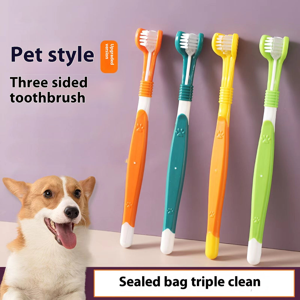 Pet Toothbrush with Nylon Bristles