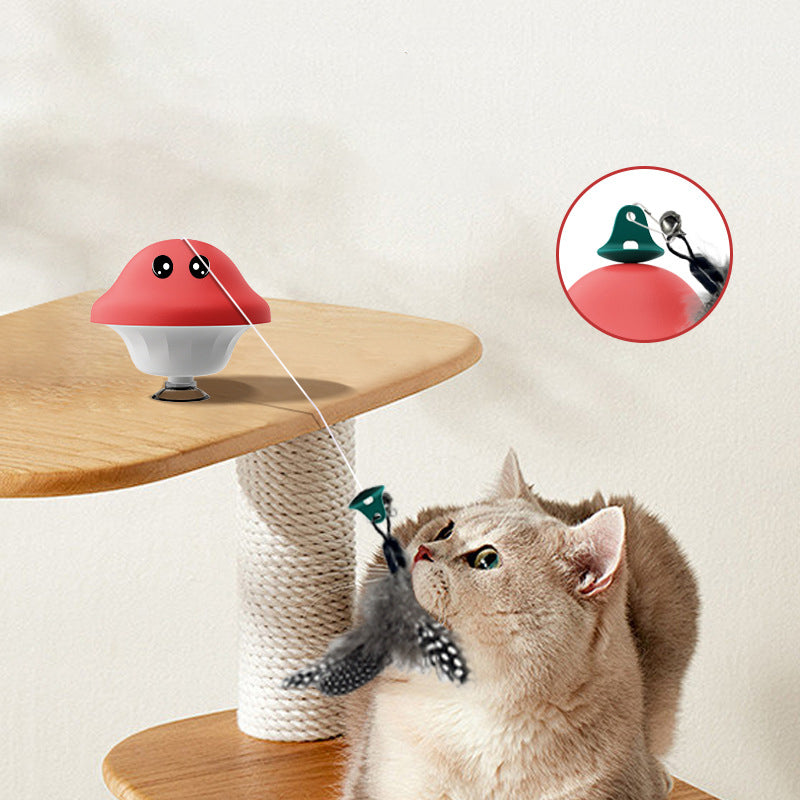 Suction Cup Cat Teaser Toy