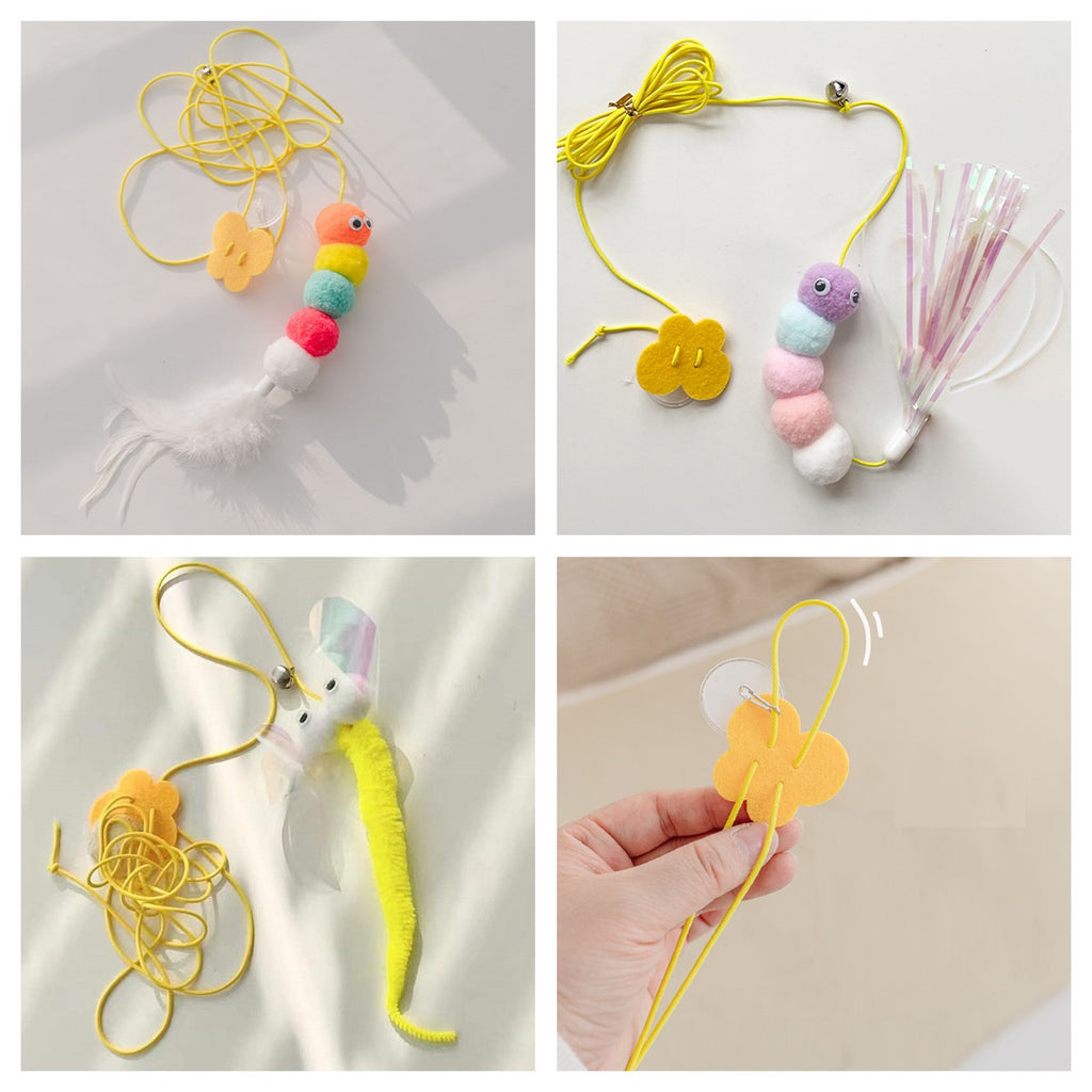 Hanging Elastic Rope Cat Toy