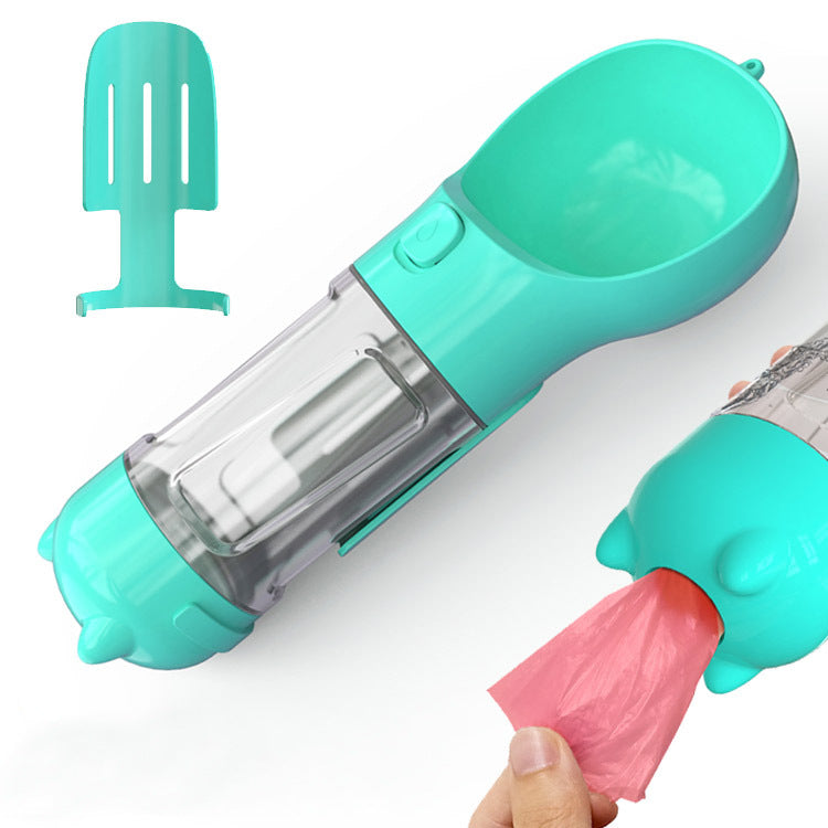 3-in-1 Dog Water Bottle and Feeder