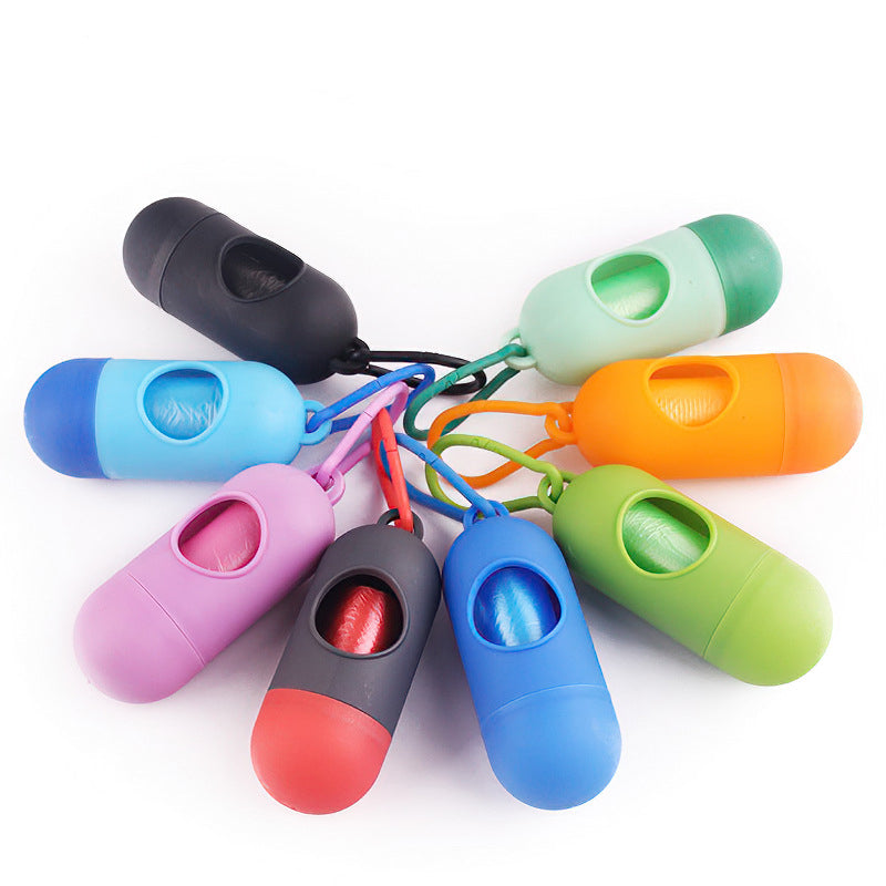 Poop Bag Dispenser with Clip
