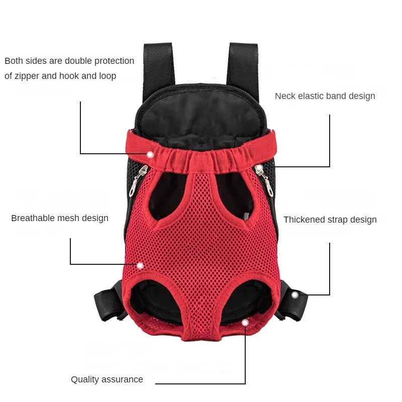 Legs-Out Dog Front Carrier Backpack