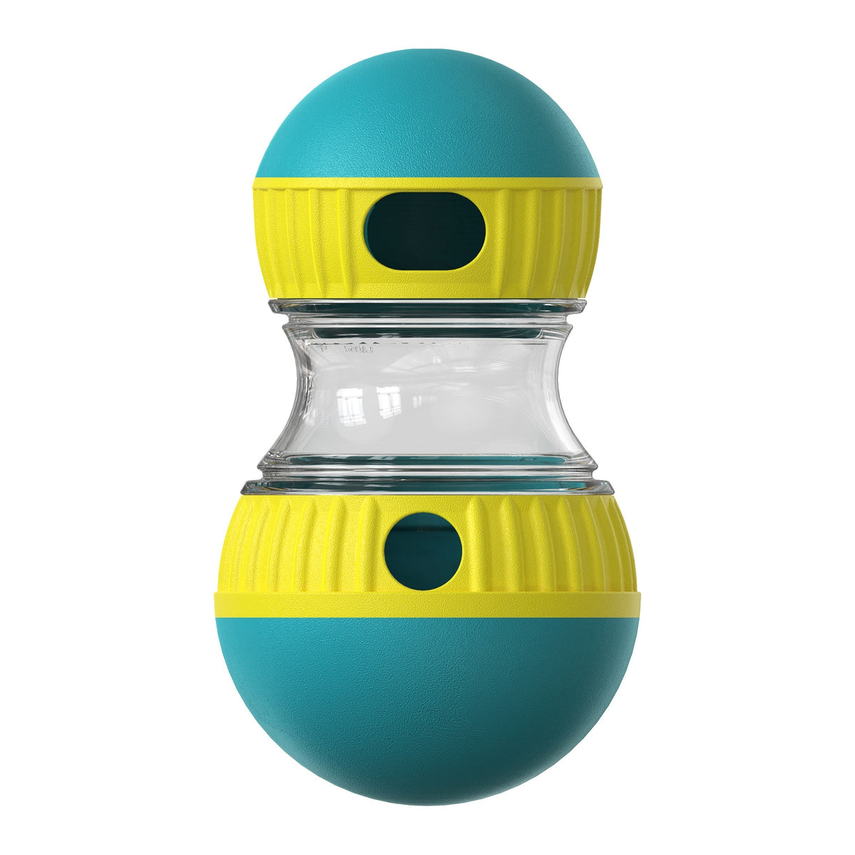 Dumbbell Treat-Dispensing Toy for Dogs - Lake Blue Spot