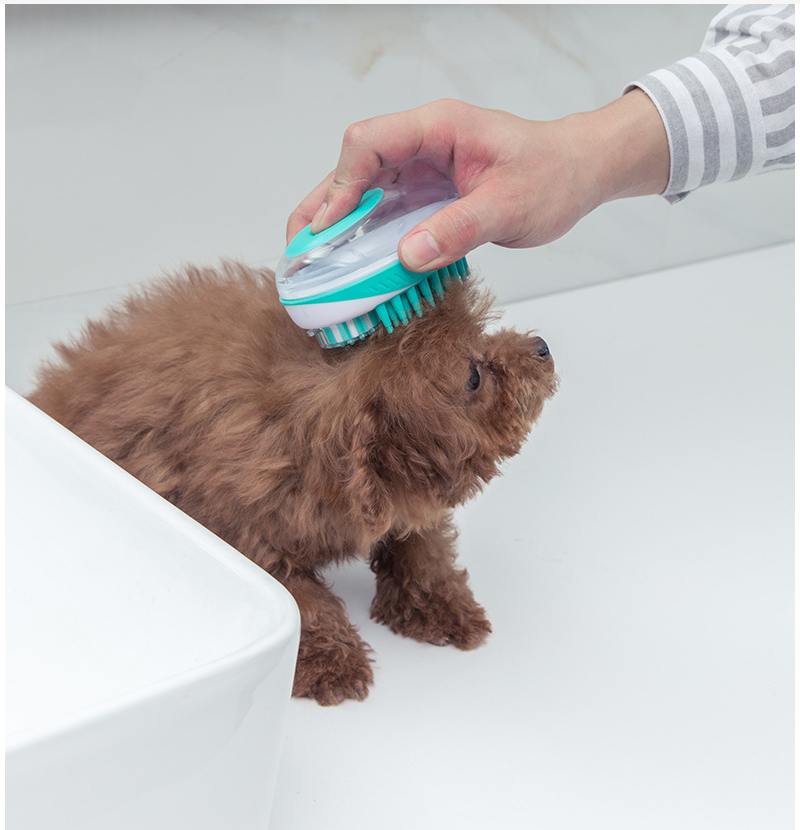 Pet Bath and Grooming Brush