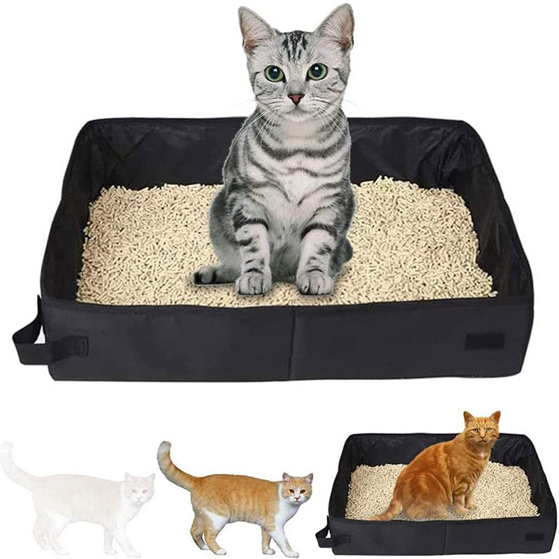 Foldable Portable Cat Litter Box