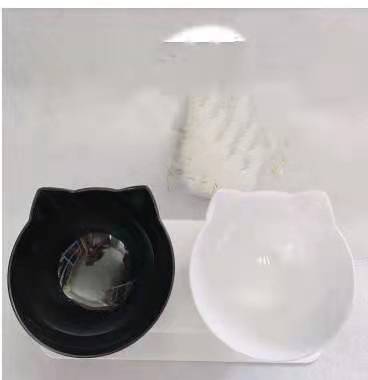Elevated Tilted Cat Bowl Stand