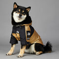Gold Dog Raincoat Jacket