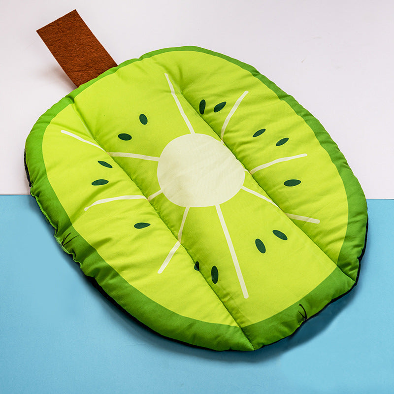 Fruit Design Pet Mat - Kiwi pet pad