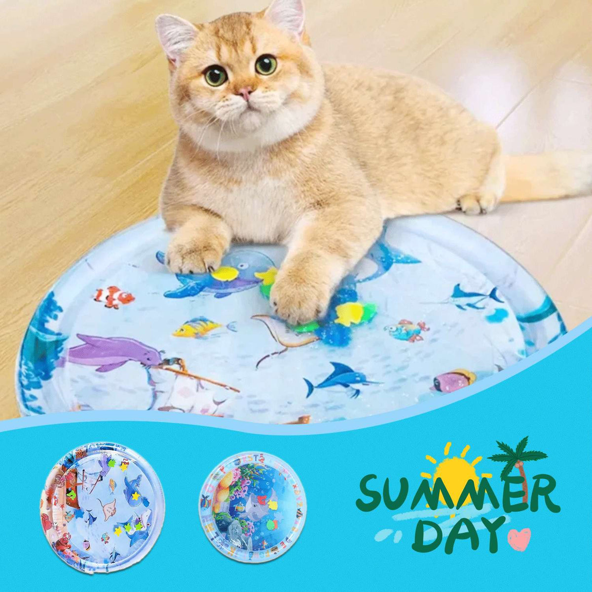 Water-Filled Pet Play Mat