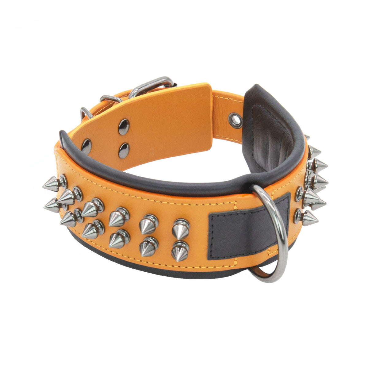 Riveted Leather Dog Collar