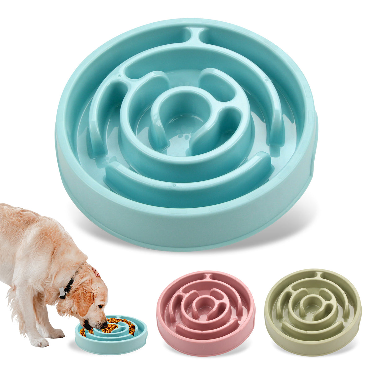 Silicone Slow Feeder Dog Bowl