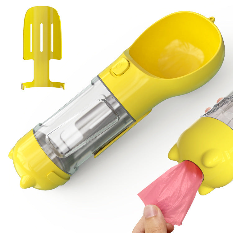 3-in-1 Dog Water Bottle and Feeder