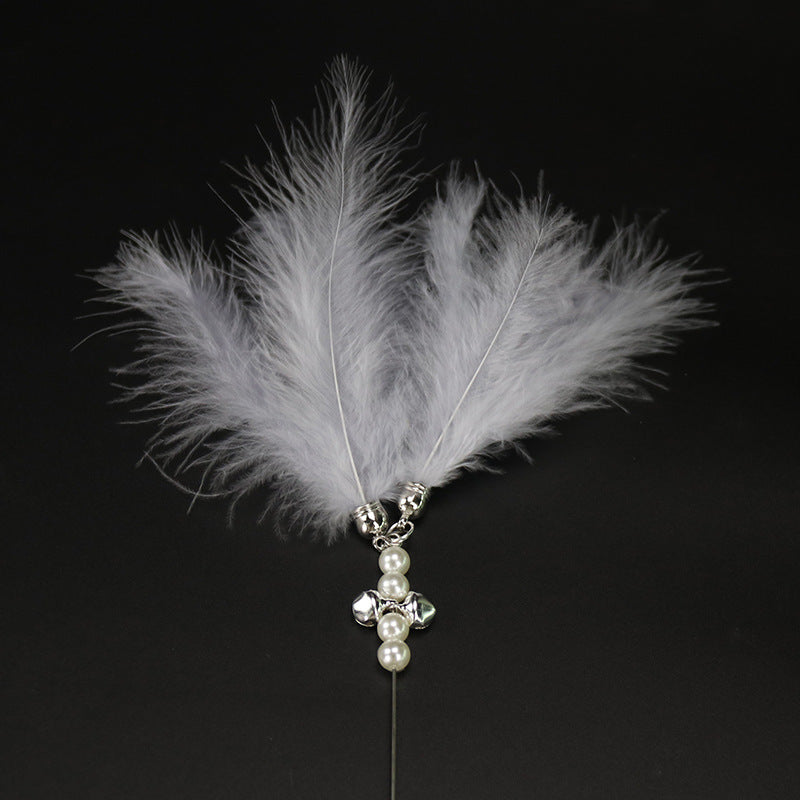 Feather Teaser Wand with Bell