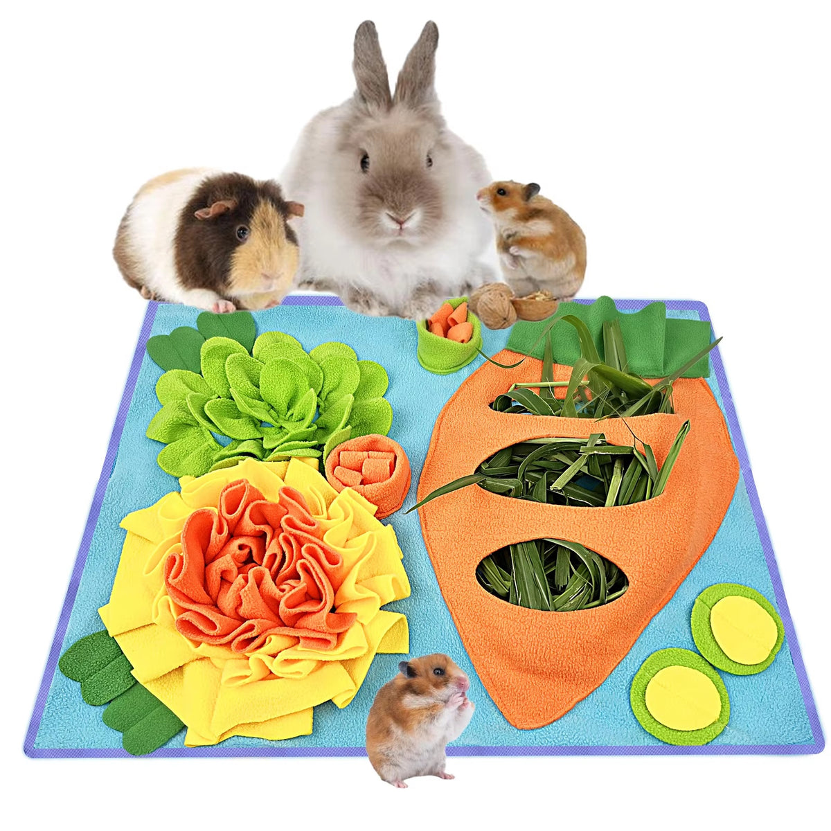 Plush Snuffle Mat for Dogs