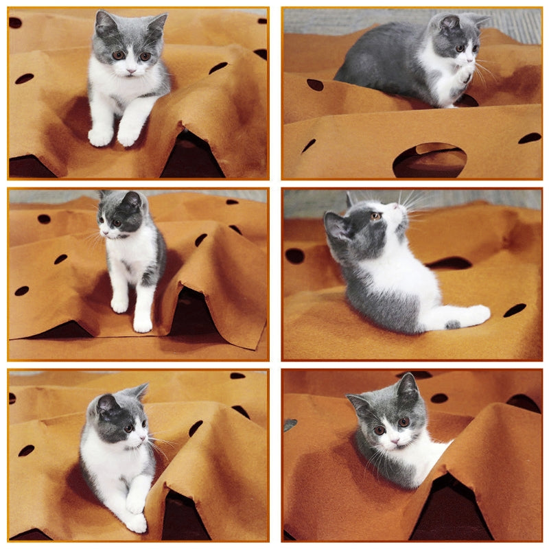Felt Cat Activity Play Mat