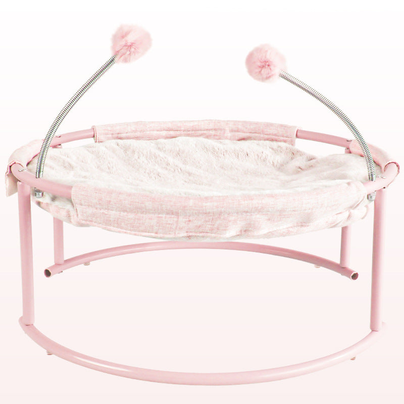 Long Plush Cat Hammock Pad