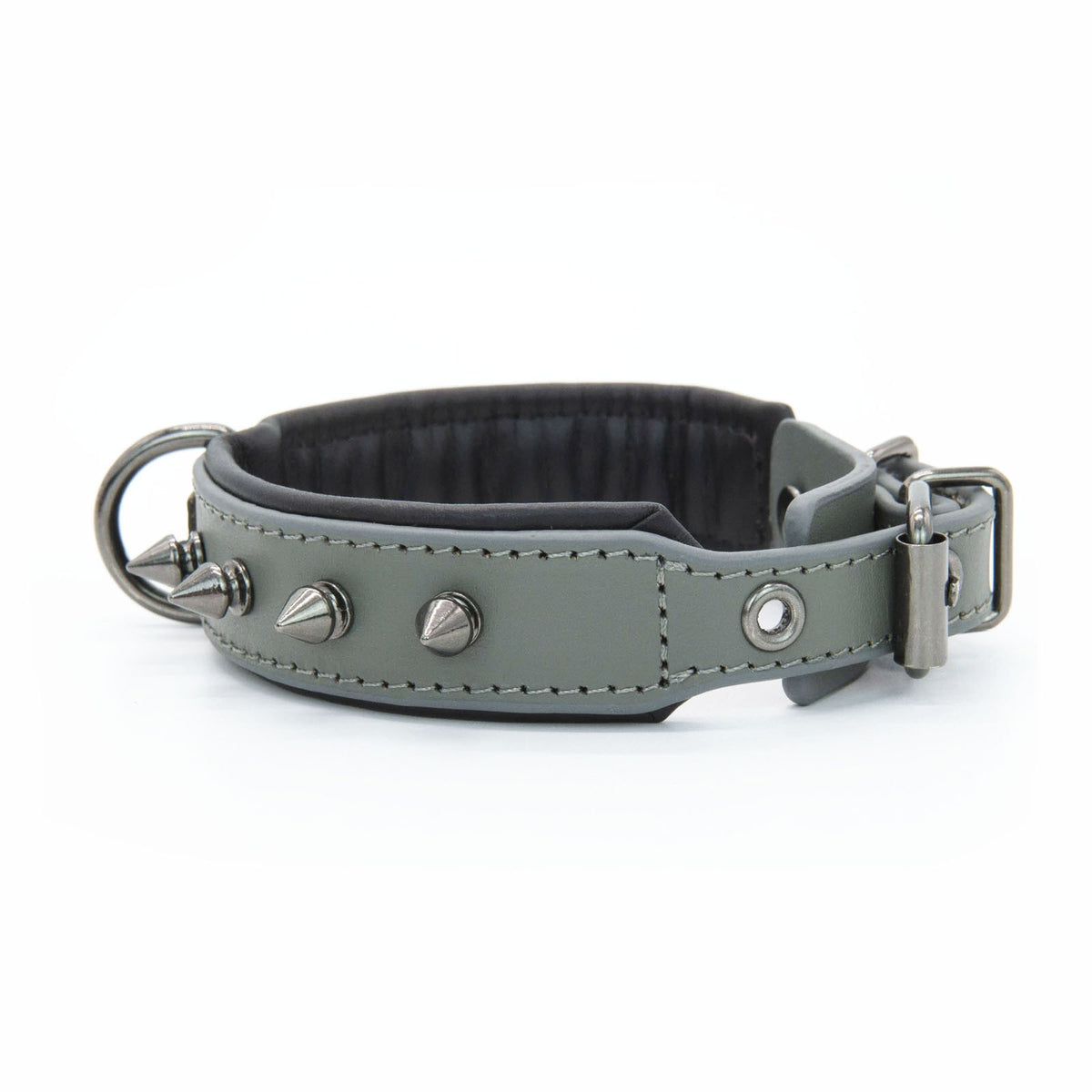Riveted Leather Dog Collar