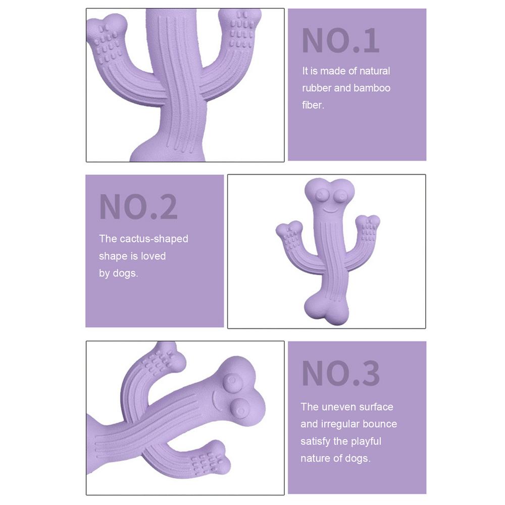 Cactus-Shaped Chew Toy for Dogs