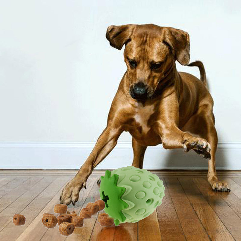 Strawberry Treat-Dispensing Rubber Toy