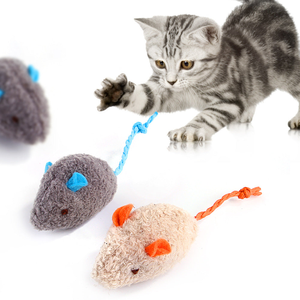 Plush Mouse Toy for Cats