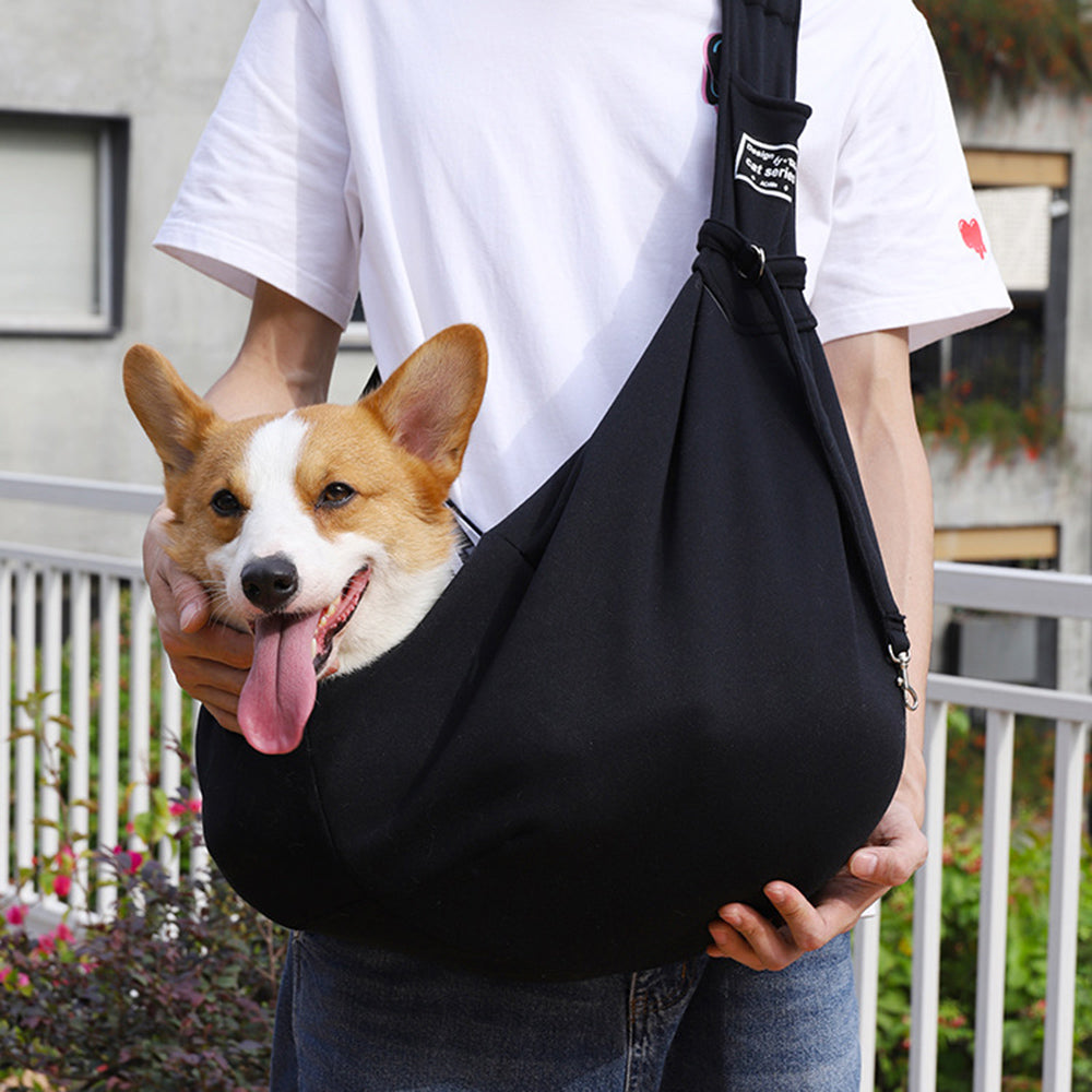Cotton Pet Sling Carrier Bag