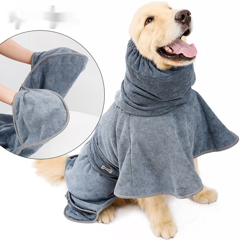 Dog Bathrobe Towel