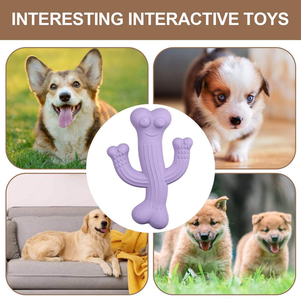 Cactus-Shaped Chew Toy for Dogs