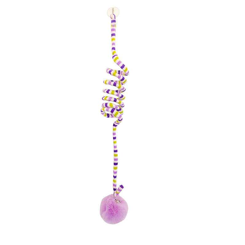 Suction Cup Hanging Teaser Toy for Cats