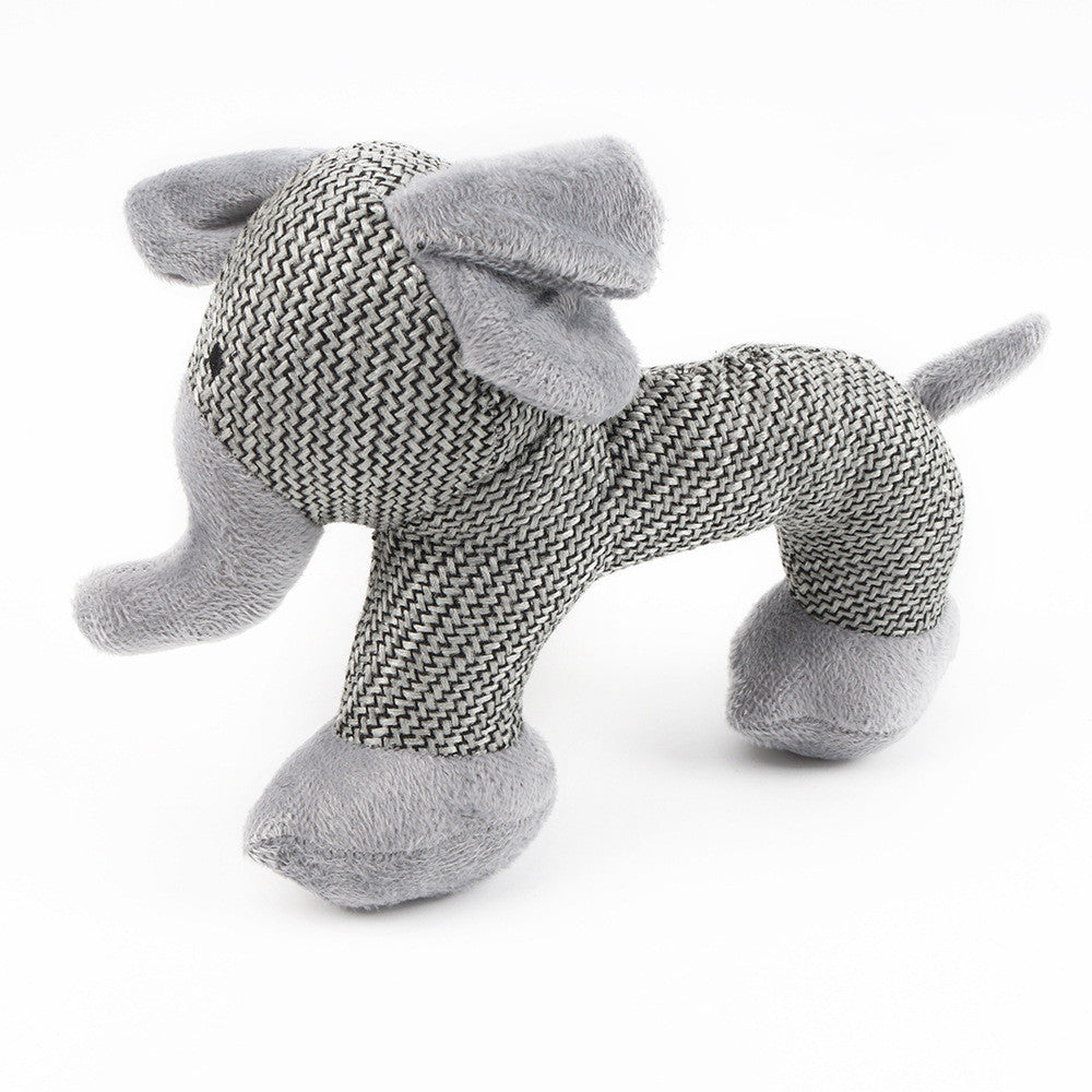 Squeaky Plush Animal Toy for Dogs