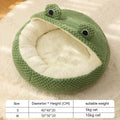 Plush Frog Pet Bed