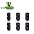 Pet Waste Bag Rolls - Black / 6Rolls and 1Box