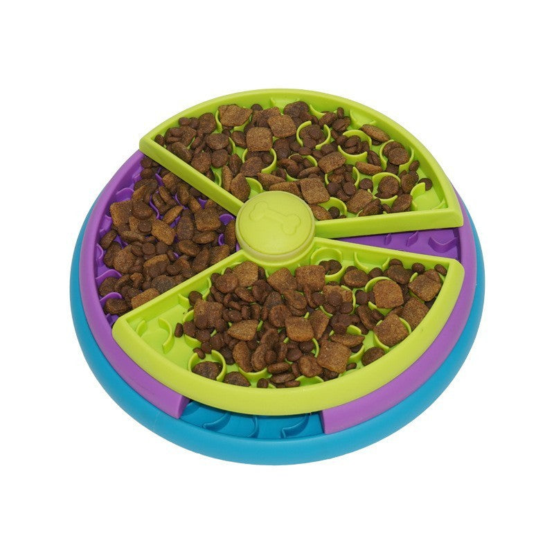 Rotating Puzzle Pet Feeder