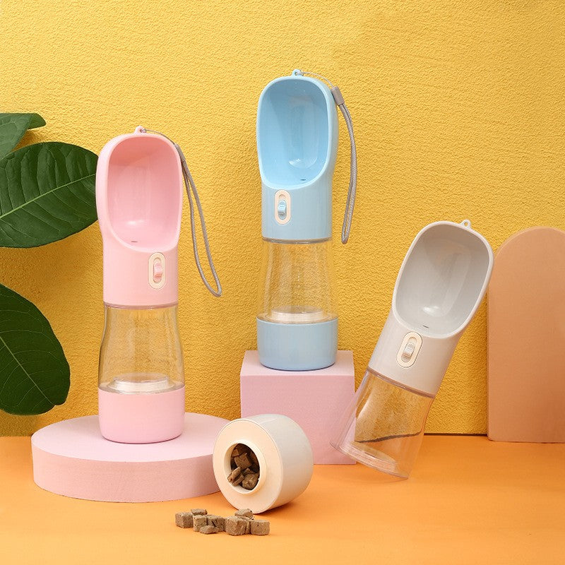 Wide-Mouth Dog Travel Water Bottle